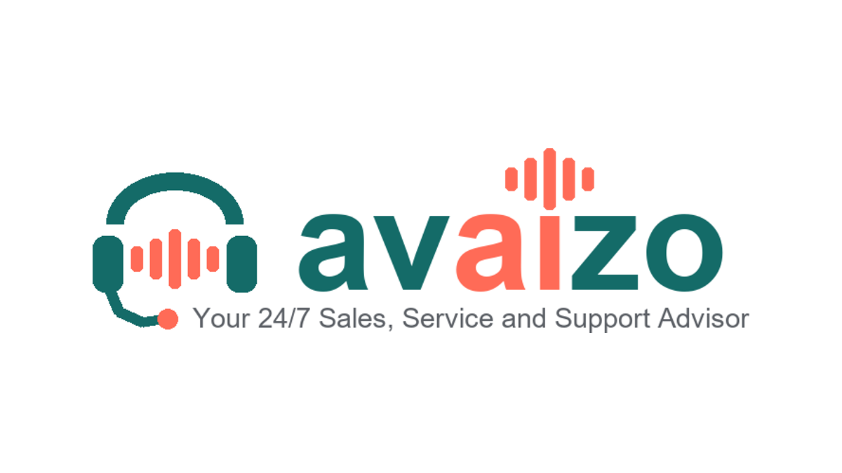 Avaizo logo, Your 24/7 Sales, Service and Support Advisor. Avaizo is built by Patrick Stabell's Metro Point Technology.